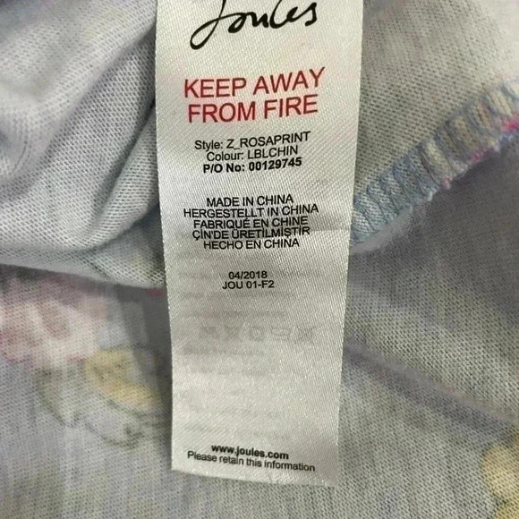 Joules Maxi Dress floral size 10 - Picture 5 of 6